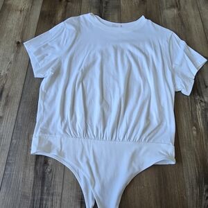 nuuds White Women's Bodysuit